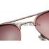 Prada Aviator Linea Rossa Logo Brown Frame Sunglasses 308223