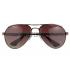 Prada Aviator Linea Rossa Logo Brown Frame Sunglasses 308223