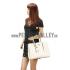 Prada Saffiano Double Tote White