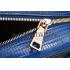 Prada Double Tote Crocodile Leather Bag Blue