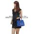 Replica Prada Double Tote Blue And Red Interior  18926821