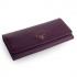 Prada  1M1137 Wallet Cow Leather Purple