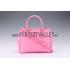 Prada Saffiano Medium Double Zip Tote Pink