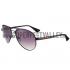 Prada Aviator Linea Rossa Logo Black Frame Sunglasses 308222