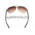 Prada Linea Rossa Brown Frame Brown Lenses Sunglasses 308154