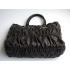 Prada  3511 Handbag Nylon Coffee