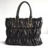 Prada  3511 Handbag Nylon Coffee