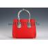 Prada Double Tote Red With Python Handles 18926826