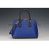 Replica Prada Promenade Black And Blue Crocodile Bag