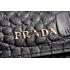 Cheap Prada Saffiano Crocodile Leather Black And Red Small Bag