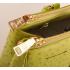 Prada  16625M Ladies Ostrich Skin Green Handbag