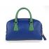 Cheap Prada  0758 Handbag Cow Leather Blue