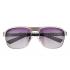 Prada Sporty Silver Frame Linea Rossa Logo Sunglasses 308308