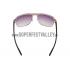 Prada Sporty Silver Frame Linea Rossa Logo Sunglasses 308308