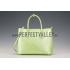 Prada Double Tote Crocodile Leather Bag Lime