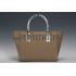 Replica Prada Front Pocket Khaki - Red & Python Handles Tote 18926815