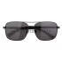 Prada Square Linea Rossa Logo Black Frame Sunglasses 308218