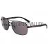 Prada Square Linea Rossa Logo Black Frame Sunglasses 308218