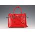 Prada Double Tote Crocodile Leather Bag Red Replica