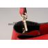 Prada Double Tote Crocodile Leather Bag Red Replica