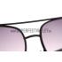 Replica Prada Aviator Black Frame Grey Lenses Sunglasses 308148