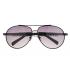 Replica Prada Aviator Black Frame Grey Lenses Sunglasses 308148