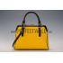 Replica Prada Shoulder Handbag Yellow and Black