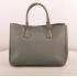 Prada  16630 Handbag Lambskin Grey Replica