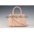 Prada Saffiano Mini Double Zip Tote Beige