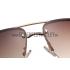 Prada Aviator Gold Frame Tortoiseshell Temples Sunglasses 308229