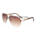 Prada Aviator Gold Frame Tortoiseshell Temples Sunglasses 308229