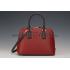 Prada Saffiano Promenade Black and Dark Red Tote Replica