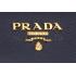 Prada Continental Leather Key Holder Dark Blue