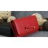 Replica Prada  1M2383 Ladies Cow Leather Red