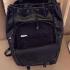 Prada Backpack Backpack Calfskin Black Bag