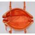 Prada  1786 Handbag Cow Leather Orange