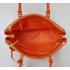 Prada  1786 Handbag Cow Leather Orange