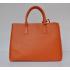 Prada  1786 Handbag Cow Leather Orange