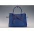 Replica Prada Saffiano Double Tote Blue