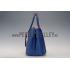 Replica Prada Saffiano Double Tote Blue