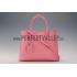 Prada Saffiano Double Tote Pink