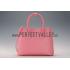 Prada Saffiano Double Tote Pink