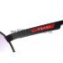 Prada Sporty Embellished Black Frame Linea Rossa Logo Sunglasses 308300