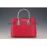 Prada Double Tote Fuchsia With Python Handles