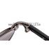 Prada Aviator Chrome Frame Grey Lenses Sunglasses 308152