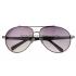 Prada Aviator Chrome Frame Grey Lenses Sunglasses 308152