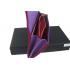 Prada  1M1244 Wallet Cow Leather Purple