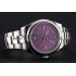 Rolex Oyster Perpetual Red Grape Dial Stainless Steel Case And Bracelet