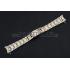 Rolex Plated Yellow Gold and Stainless Steel Link Bracelet  622488