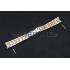 Rolex Plated Yellow Gold and Stainless Steel Link Bracelet  622488